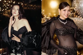 Thu Quỳnh gợi cảm sau giảm cân, Phương Trinh Jolie diện đầm xuyên thấu