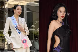 Thanh Thuỷ diện trang phục nhẹ nhàng, Ngọc Trinh hóa nàng tiên bí ẩn