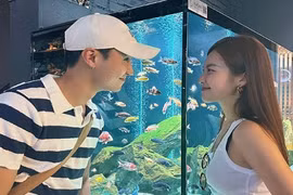 Khoảnh khắc đẹp đôi của Khả Ngân - Thanh Sơn 