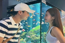 Khoảnh khắc đẹp đôi của Khả Ngân - Thanh Sơn 