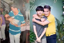 Mr Đàm mừng sinh nhật con cùng huyết thống, chàng trai nay đã khác