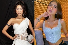 Nghẹt thở với thời trang bó sát, “bức tử” vòng 1 của Tường Linh