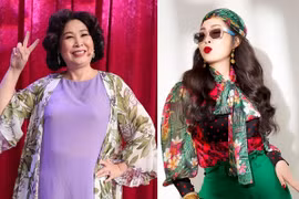 NSND Hồng Vân trẻ đẹp bất ngờ ở tuổi U60 hậu giảm cân