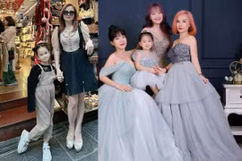 Diễn viên 4 đời chồng Hoàng Yến trẻ đẹp bên 3 con gái