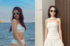 Hot face sao Việt: Ngọc Thanh Tâm diện bikini, khoe vóc dáng ở biển