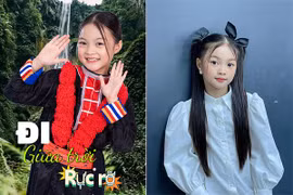 Vẻ đáng yêu ngoài đời của em gái Pu “Đi giữa trời rực rỡ“