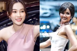 Dàn hoa hậu, á hậu làm mẫu quảng cáo xe gợi cảm vô đối