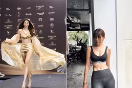 Vóc dáng siêu gợi cảm của Chế Nguyễn Quỳnh Châu