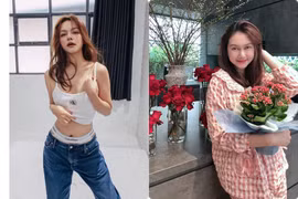 Phạm Quỳnh Anh mặc lộ nội y, Hương Giang khoe hình ảnh ở cữ