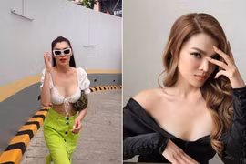 Phùng Trương Trân Đài khoe eo thon, ngực nở nhưng lại lộ điểm yếu