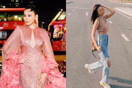 Thời trang cực "cháy" của “quý cô độc thân” Thanh Hằng