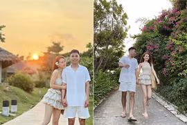 MC Mù Tạt đi nghỉ lễ với bạn trai giữa tin đồn lục đục