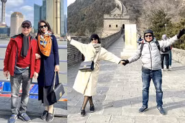 Bị ghép đôi với mỹ nhân VTV, Chí Trung vội đăng ảnh “nịnh” bạn gái