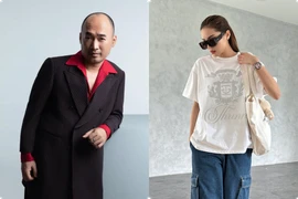 Tiến Luật khoe phong cách công sở, Kỳ Duyên ăn mặc kín đáo