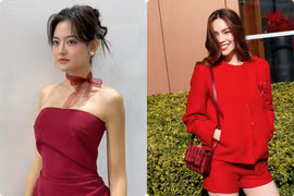 Thuỳ Anh gợi cảm với váy cúp ngực, Hồ Ngọc Hà diện sắc đỏ