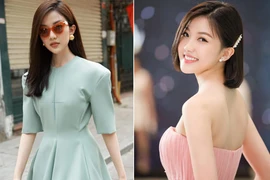 Lương Thanh "11 tháng 5 ngày" mặc sang chảnh, xinh như hoa hậu 