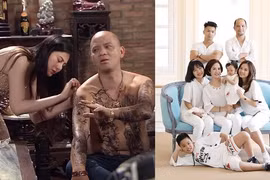 Cuộc sống đông con hạnh phúc của Chiến “chó” trong “Hương vị tình thân“