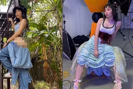 Tụt quần khoe vòng 3, con gái diva Mỹ Linh nổi loạn thế nào?