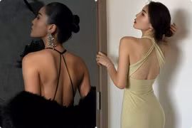 Kỳ Duyên “đốt mắt” với đường cong nuột nà, rãnh lưng gợi cảm