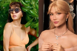Hot face sao Việt: Cựu mẫu Thuý Hằng diện bikini tạo dáng chụp ảnh