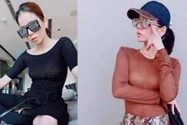 Bị soi “lộ hàng”, Lệ Quyên tự tin với tuyệt chiêu này