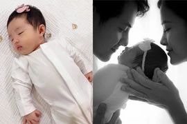 Con gái Đông Nhi – Ông Cao Thắng lộ mặt xinh như thiên thần