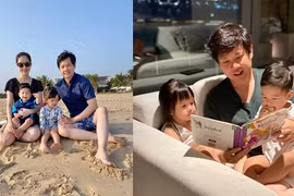 Hoa hậu Đặng Thu Thảo đăng ảnh hạnh phúc chúc mừng sinh nhật chồng