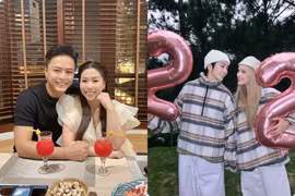 Vợ chồng Hồng Đăng kỷ niệm ngày cưới, Gil Lê nắm tay Xoài Non