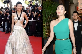 Chương Tử Di từ quê kiểng đến sang trọng theo các mùa Cannes