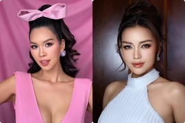 Hot face sao Việt: Siêu mẫu Hà Anh diện áo khoét ngực sâu