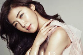 Ha Jin Won đẹp tựa nữ thần trên tạp chí Elle