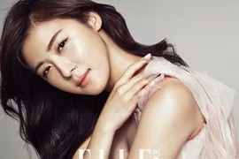 Ha Jin Won đẹp tựa nữ thần trên tạp chí Elle