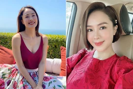 Hồng Diễm “Hướng dương ngược nắng” trẻ xinh phát hờn ở tuổi U40