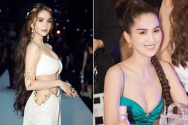 Ngọc Trinh mặc hở bạo, “bức tử” vòng 1 gây nhức mắt