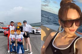 Vợ Lâm Chí Dĩnh, U40 quyến rũ hơn cả lúc chưa chồng