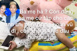 Phan Hiển khoe ảnh cận mặt con trai đầu lòng