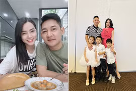 Thành Đạt viên mãn sau tái hôn, vợ giỏi lại xinh