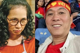 NSND Lan Hương sốt nằm viện, chồng vẫn ra sân xem bóng đá