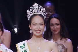 Phần thi ứng xử xuất sắc giúp Thanh Thủy đăng quang Miss International 2024