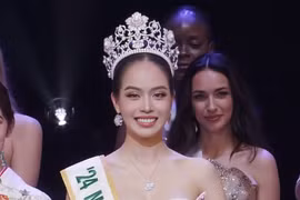 Phần thi ứng xử xuất sắc giúp Thanh Thủy đăng quang Miss International 2024