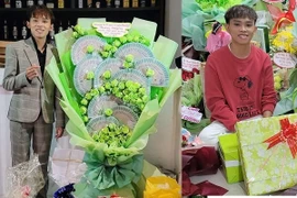 “Bó hoa” 120 triệu và loạt quà khủng fan tặng Hồ Văn Cường