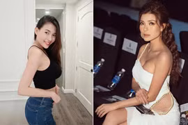 Thời trang khoe ba vòng gợi cảm của Thuý Diễm