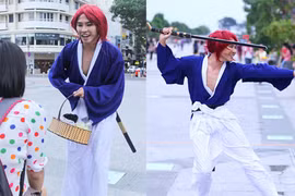 Thí sinh Vietnam’s Next Top Model bất ngờ đi bán hàng rong