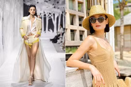 Người mẫu Lê Thúy ngày càng thành công, quyến rũ