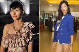 Á hậu Hoàng Thùy mặt mộc thế nào mà bị chê tơi tả?