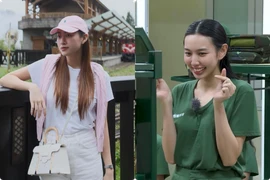 Lương Thuỳ Linh du lịch Đài Loan, Thùy Tiên khoe khoảnh khắc nhí nhảnh