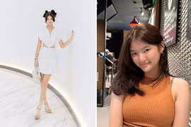 Con gái tuổi teen xinh đẹp, chân dài miên man của Trương Ngọc Ánh
