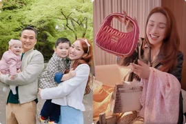 Vợ Chi Bảo thể hiện độ chịu chơi trong chuyến du lịch Nhật Bản