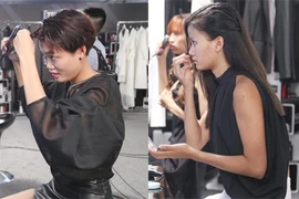 Top 6 Next Top Model toát mồ hôi tự trang điểm