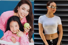 Cuộc sống mẹ đơn thân của Trà Ngọc Hằng